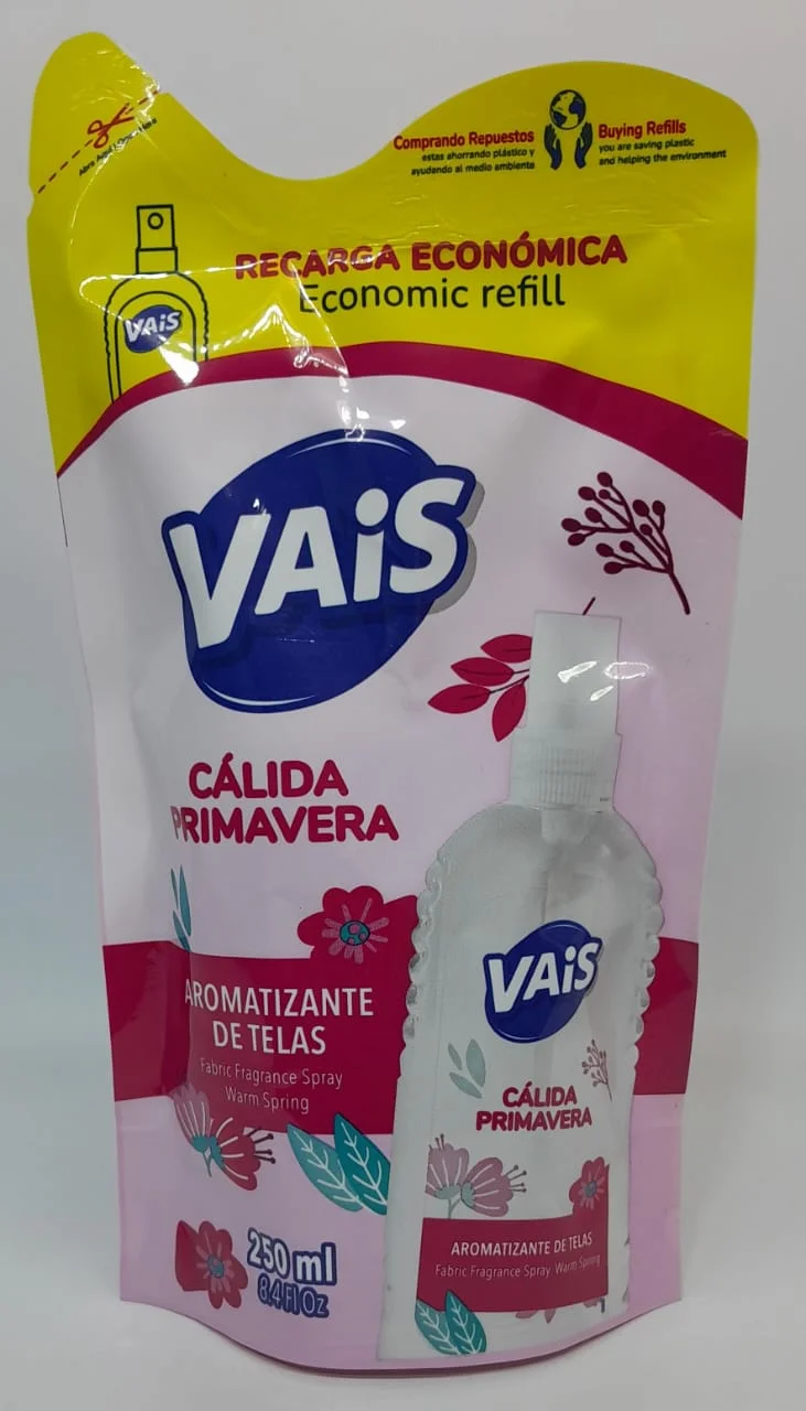 ALGABO PERF.P/TELAS CALIDA PRIMAV.X 250 ML RPTO (12)