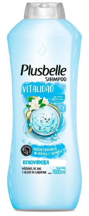 PLUSBELLE SH.VITALIDAD RENOV.X 1 L.(12)