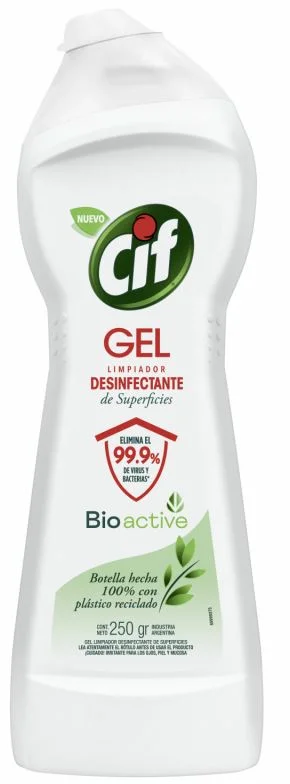 CIF GEL LIMP.DESINF.BIO ACTIVE X 250 G. (12)